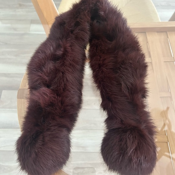 Authentic Rabbit Fur Scarf - Picture 3 of 8